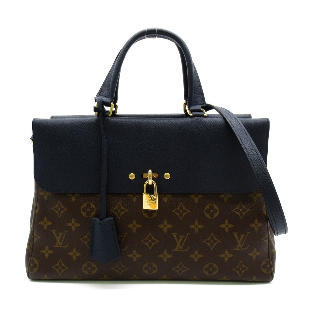Louis Vuitton Venus Shoulder Bag Canvas Monogram Brown/Navy